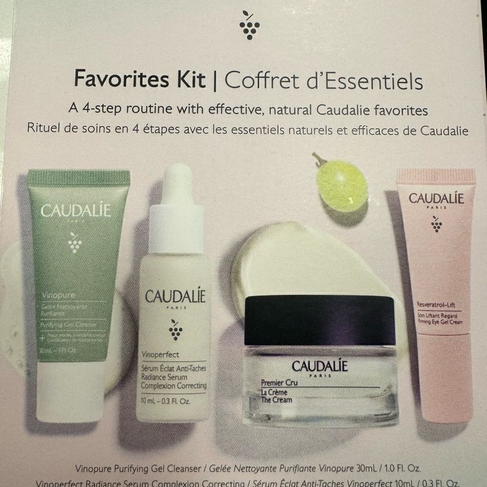 Caudalie set of 4 Vinopure